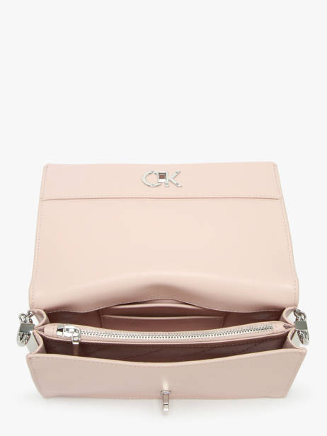 Sac Bandoulière Ck Chain Polyester Recyclé Calvin klein jeans Rose ck chain K612806 vue secondaire 3