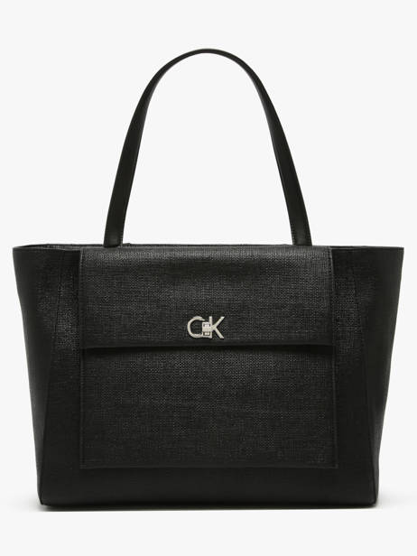 Sac Porté épaule Ck Tex Calvin klein jeans Noir ck tex K613178