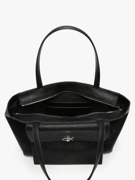Sac Porté épaule Ck Tex Calvin klein jeans Noir ck tex K613178 vue secondaire 3