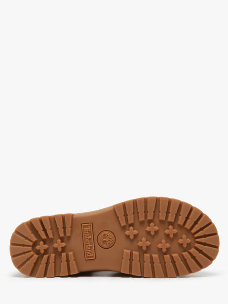 Sandales Clairemont Way En Cuir Timberland Or women 2Q1PN751 vue secondaire 4
