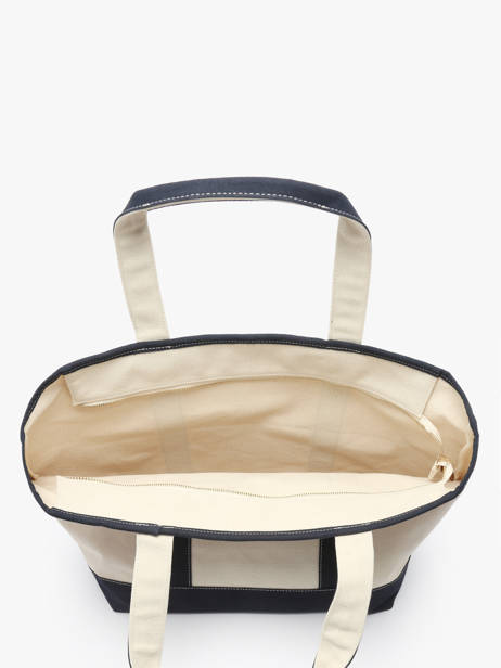 Sac Porté épaule Th Summer Coton Tommy hilfiger Bleu th summer AW17421 vue secondaire 3
