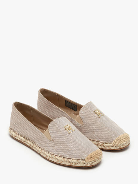 Espadrilles Tommy hilfiger Beige women 8539ACC vue secondaire 2