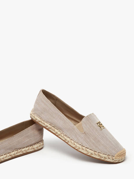 Espadrilles Tommy hilfiger Beige women 8539ACC vue secondaire 3