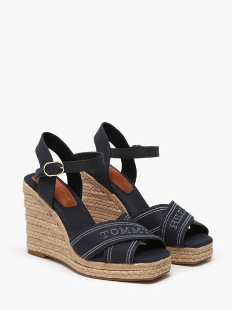 Sandales Tommy hilfiger Bleu women 8668DW6 vue secondaire 1