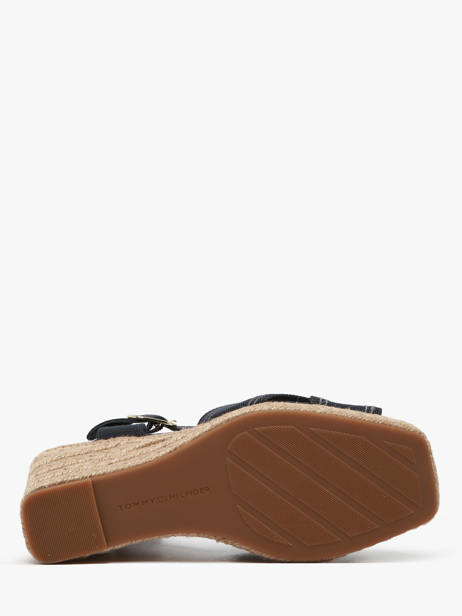 Sandales Tommy hilfiger Bleu women 8668DW6 vue secondaire 4