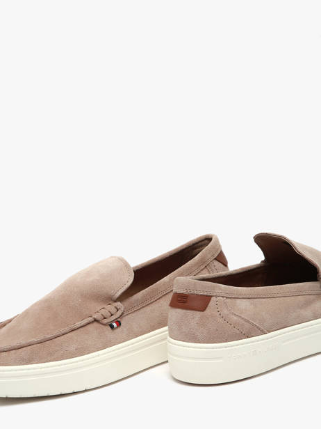 Mocassins Tommy hilfiger Beige men 5354AFE vue secondaire 2