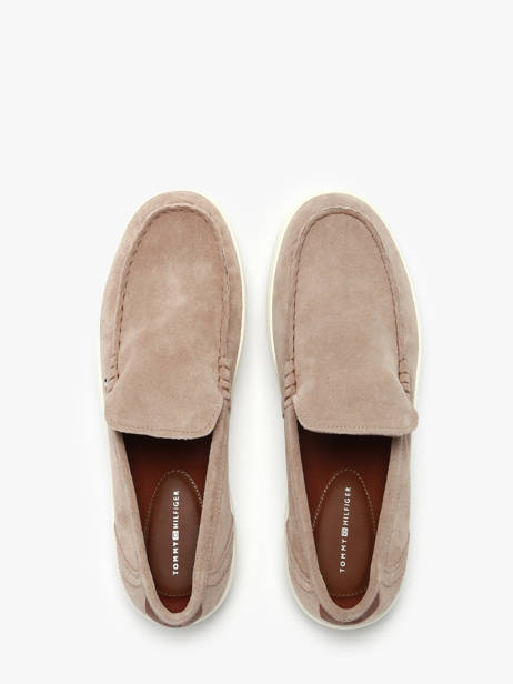 Mocassins Tommy hilfiger Beige men 5354AFE vue secondaire 3