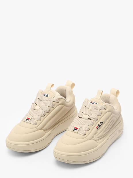 Sneakers Super Bubble Fila Beige women FFW0536 vue secondaire 2