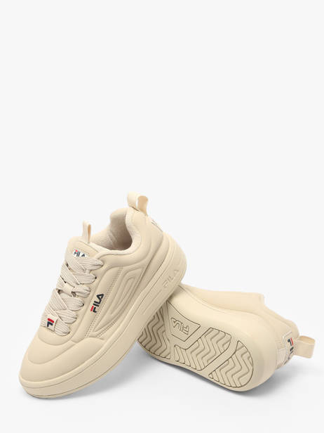 Sneakers Super Bubble Fila Beige women FFW0536 vue secondaire 3