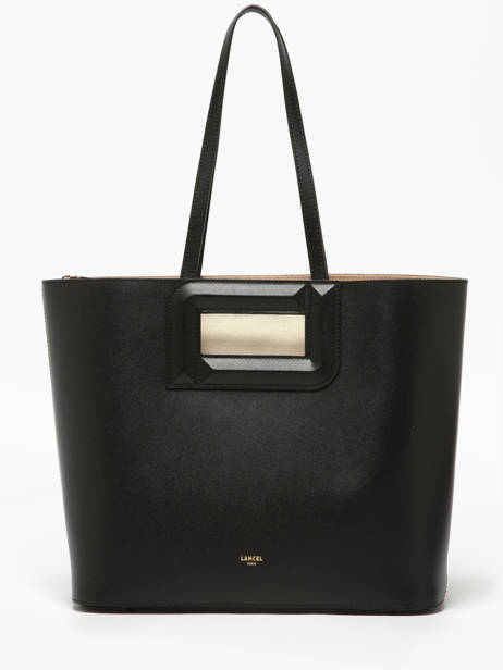 Sac Porté épaule Angele Cuir Lancel Noir angele A13361