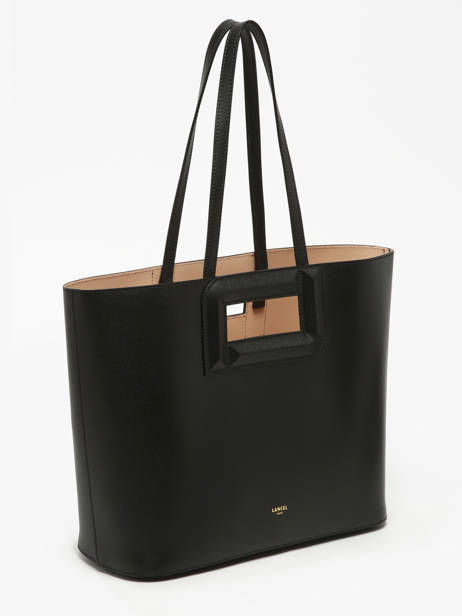 Sac Porté épaule Angele Cuir Lancel Noir angele A13361 vue secondaire 3