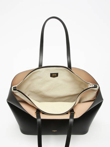 Sac Porté épaule Angele Cuir Lancel Noir angele A13361 vue secondaire 4