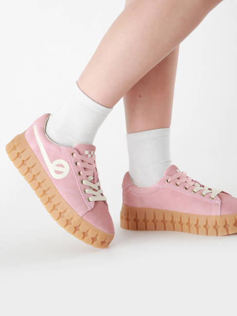 Sneakers Play En Cuir No name Rose women PLVS042Q vue secondaire 1