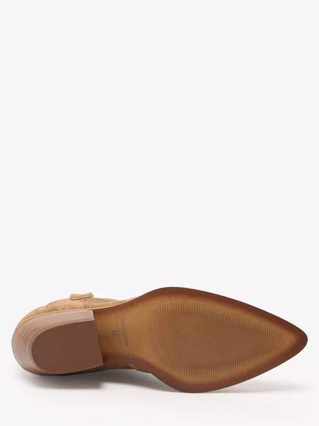 Santiags Western En Cuir Alpe Marron women 50121101 vue secondaire 5