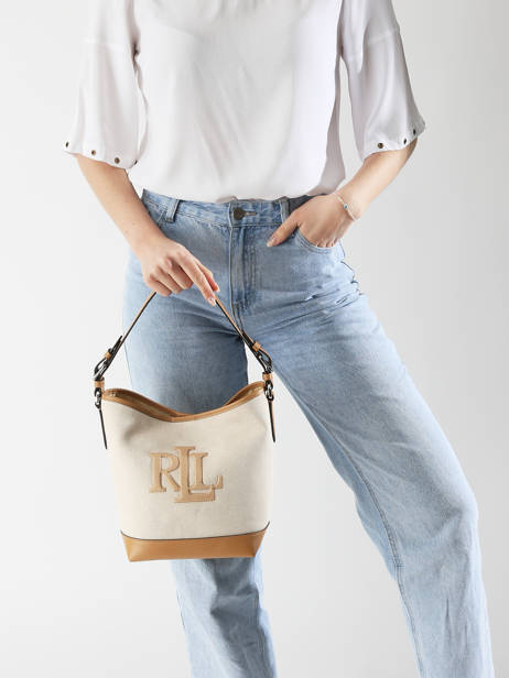 Sac à Main Anstey Lauren ralph lauren Beige anstey 31966757 vue secondaire 1