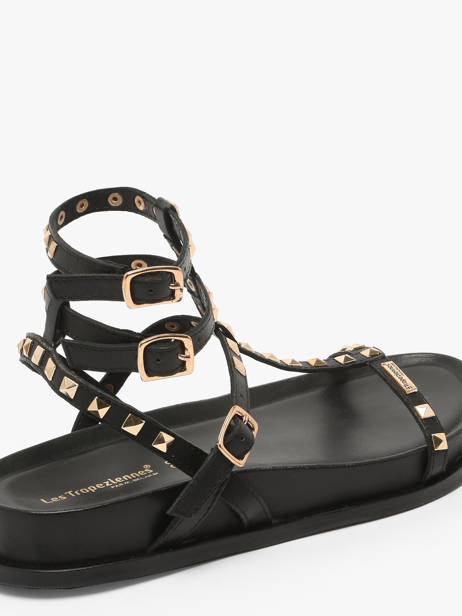 Sandales Choudali En Cuir Les tropeziennes Noir women CHOUDALI vue secondaire 2