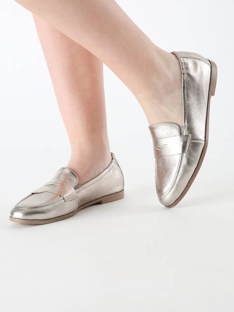 Mocassins En Cuir Tamaris Or women 42 vue secondaire 1
