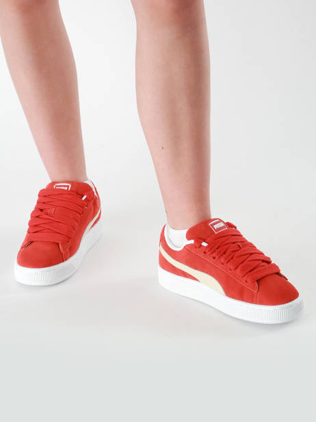 Sneakers Suede Xl En Cuir Puma Rouge women 39520552 vue secondaire 1