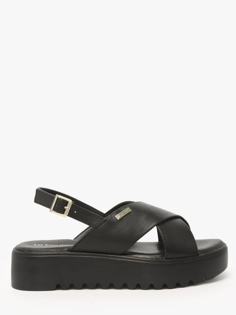Sandales Dorine En Cuir Les tropeziennes Noir women DORINE