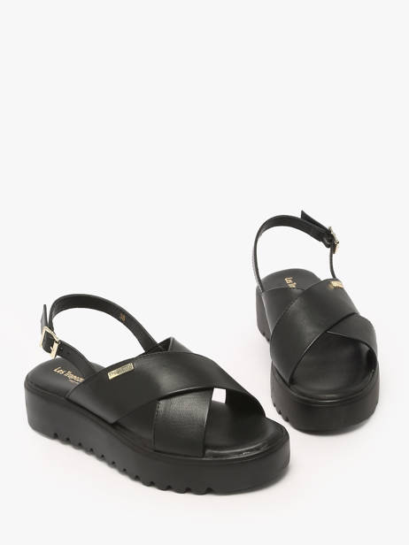Sandales Dorine En Cuir Les tropeziennes Noir women DORINE vue secondaire 1