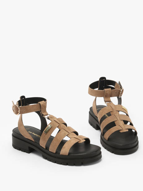 Sandales Tobosued En Cuir Les tropeziennes Beige women TOBOSUED vue secondaire 1