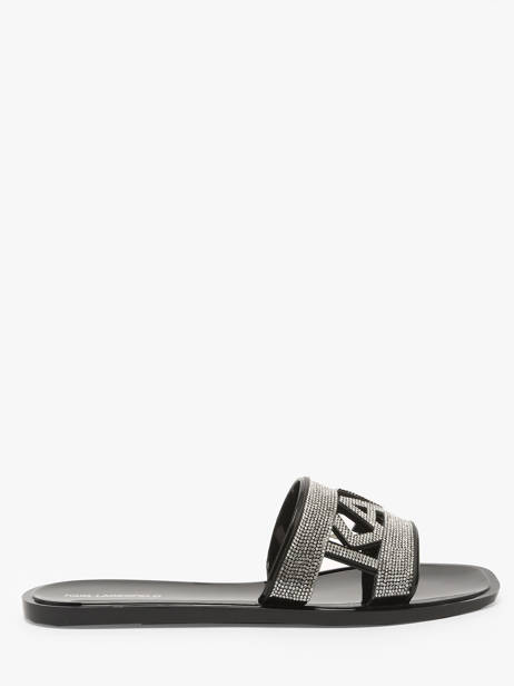 Sandales Jelly Iii Sparkle Karl lagerfeld Noir women KL80005S