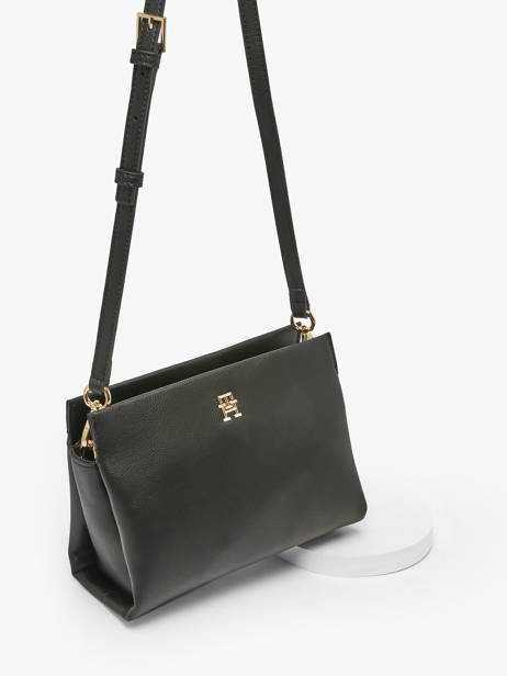 Sac Bandoulière Th Legacy Polyester Recyclé Tommy hilfiger Noir th legacy AW17225 vue secondaire 2