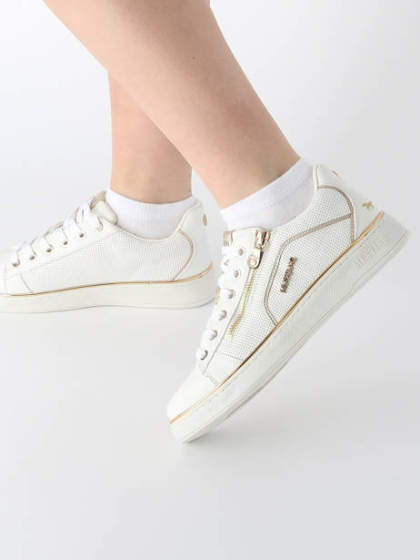 Sneakers Mustang Blanc women 1300312 vue secondaire 1