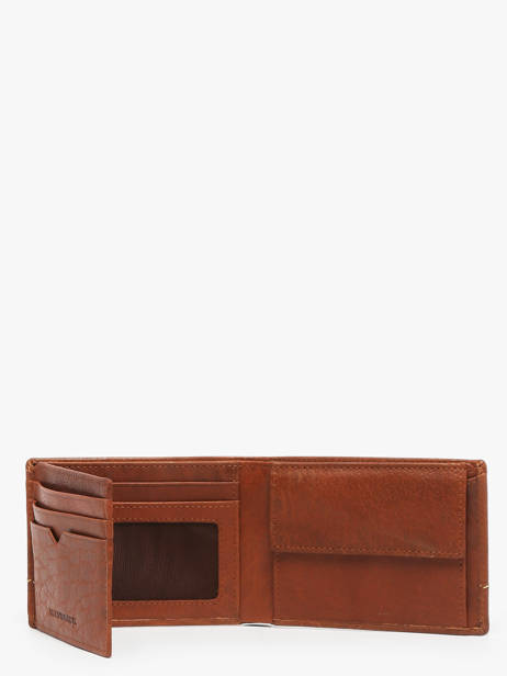Portefeuille Porte-monnaie Cuir Maverick Marron rough gear MAVRG002 vue secondaire 1