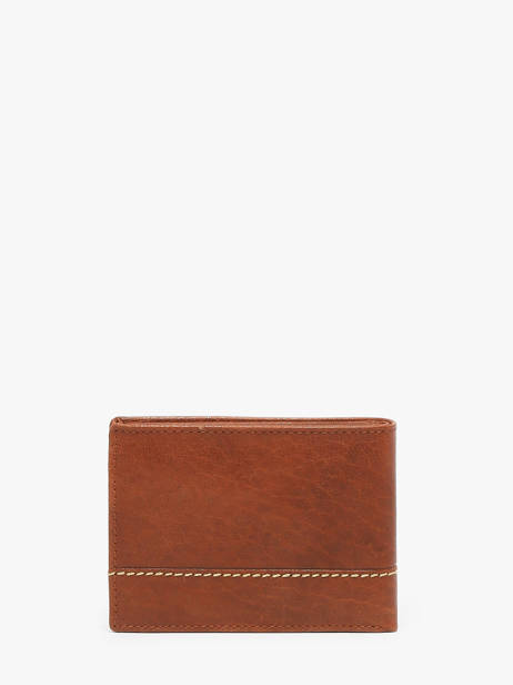 Portefeuille Porte-monnaie Cuir Maverick Marron rough gear MAVRG002 vue secondaire 2
