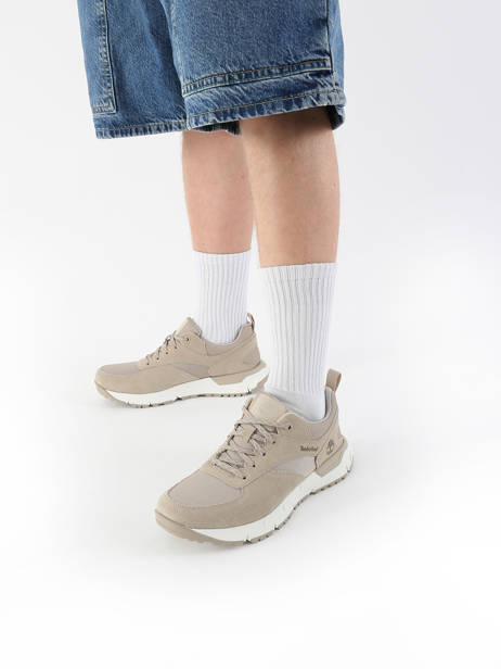 Sneakers Voyager Park Timberland Beige men 6DTEEO41 vue secondaire 1