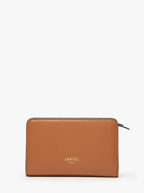 Portefeuille Cuir Lancel Marron origami A13423