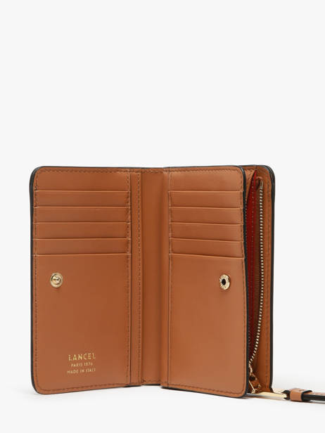 Portefeuille Cuir Lancel Marron origami A13423 vue secondaire 1