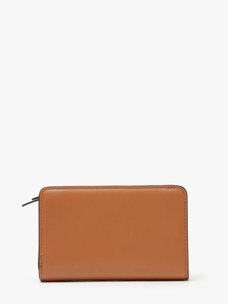 Portefeuille Cuir Lancel Marron origami A13423 vue secondaire 2