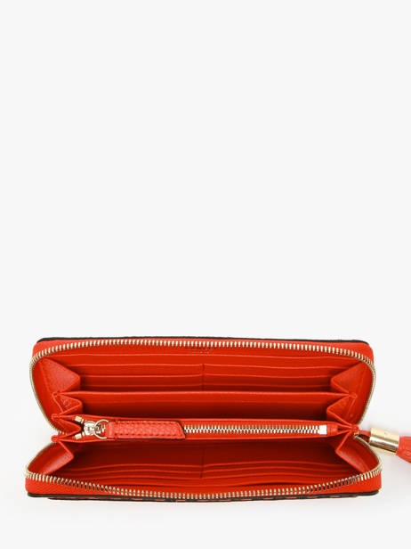 Portefeuille L Premier Flirt Cuir Lancel Orange premier flirt A10111 vue secondaire 1