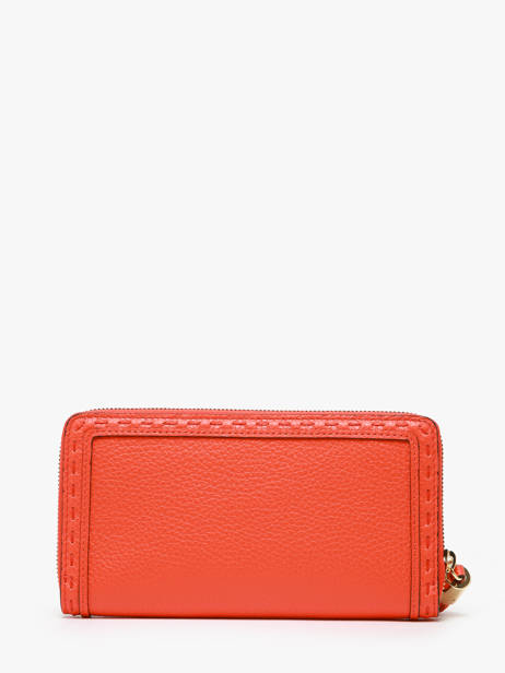 Portefeuille L Premier Flirt Cuir Lancel Orange premier flirt A10111 vue secondaire 2