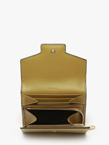 Portefeuille Cuir Lancel Vert angele A13161 vue secondaire 1