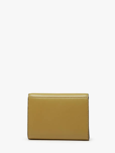 Portefeuille Cuir Lancel Vert angele A13161 vue secondaire 2