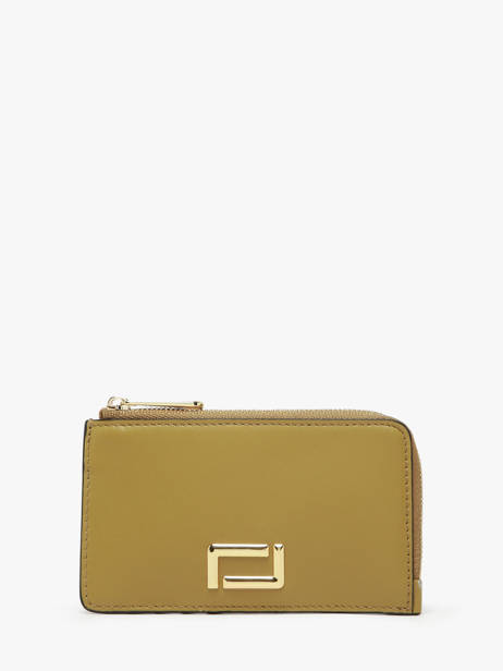 Porte-cartes Cuir Lancel Vert angele A13158