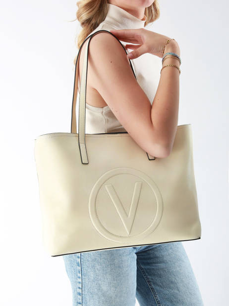 Sac Bandoulière Selena Re Valentino Blanc selena re VBS8WK01 vue secondaire 1