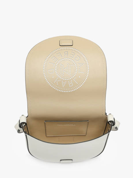 Sac Bandoulière K Circle Cuir Karl lagerfeld Beige k circle A1W30212 vue secondaire 3