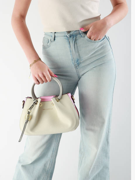 Sac Bandoulière Gretel Ted lapidus Beige gretel TLAU8923 vue secondaire 1