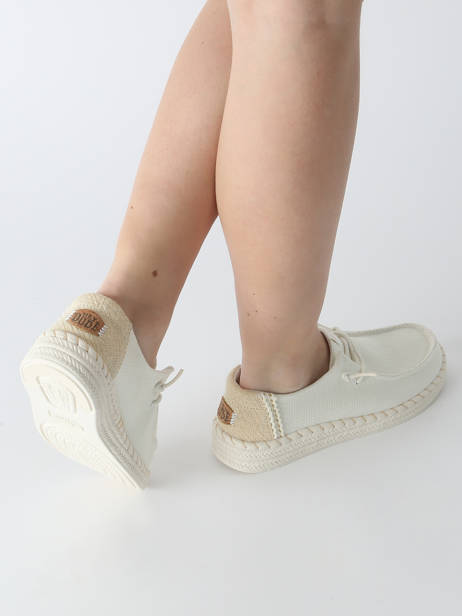 Mocassins Wendy Hey dude Beige women 43681 vue secondaire 1