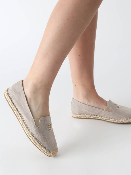 Espadrilles Tommy hilfiger Beige women 8539ACC vue secondaire 1
