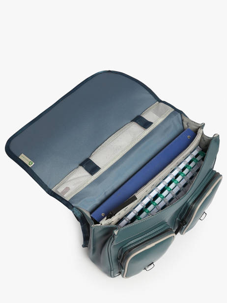 Cartable Vintage North Cameleon Bleu vintage north CA38 vue secondaire 3