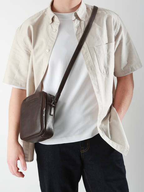 Sac Bandoulière Arthur & aston Marron leon 8 vue secondaire 1