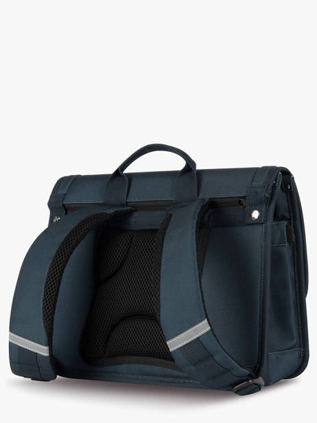 Cartable 2 Compartiments Cabaia Bleu school M vue secondaire 4