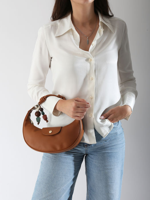 Longchamp Le pliage xtra perles Besaces Marron