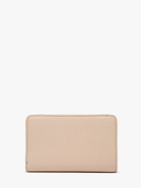Portefeuille Rectangulaire Zippé Ninon Cuir Lancel Beige ninon A11123 vue secondaire 2