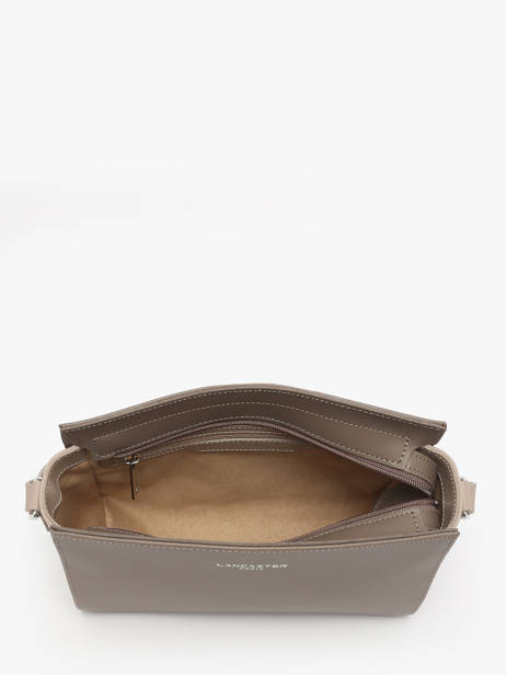 Sac Bandoulière Smooth Cuir Lancaster Marron smooth 437-02 vue secondaire 3